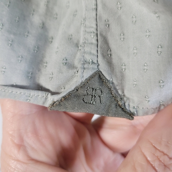 Mens Banana Republic Leggiuno Woven in Italy LS Button Front Shirt Size Large - Picture 9 of 11